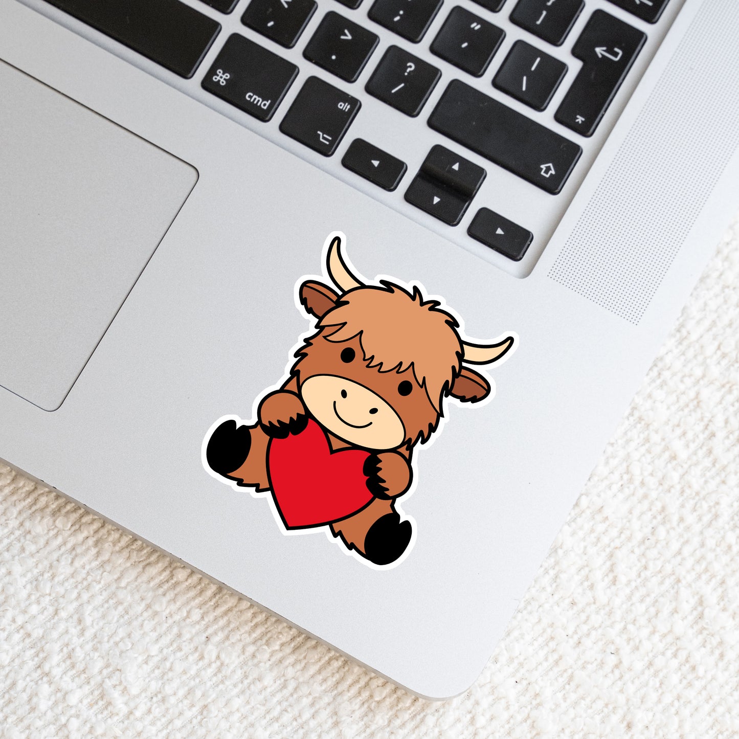 Highland Cow Heart (Digital Download)