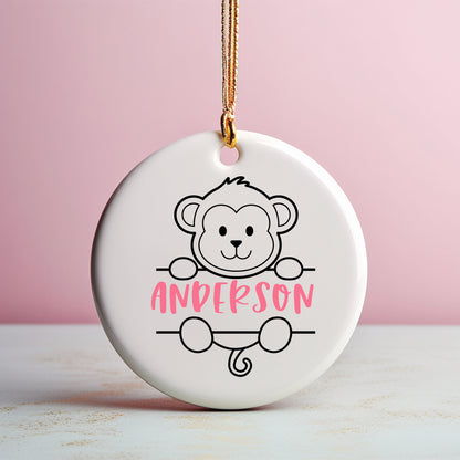 Safari Animal Monogram SVG, Cute Animal Bundle, Name Frame PNG, Animal clipart, Lion koala Monkey Fox  Elephant Cut Files Digital Download