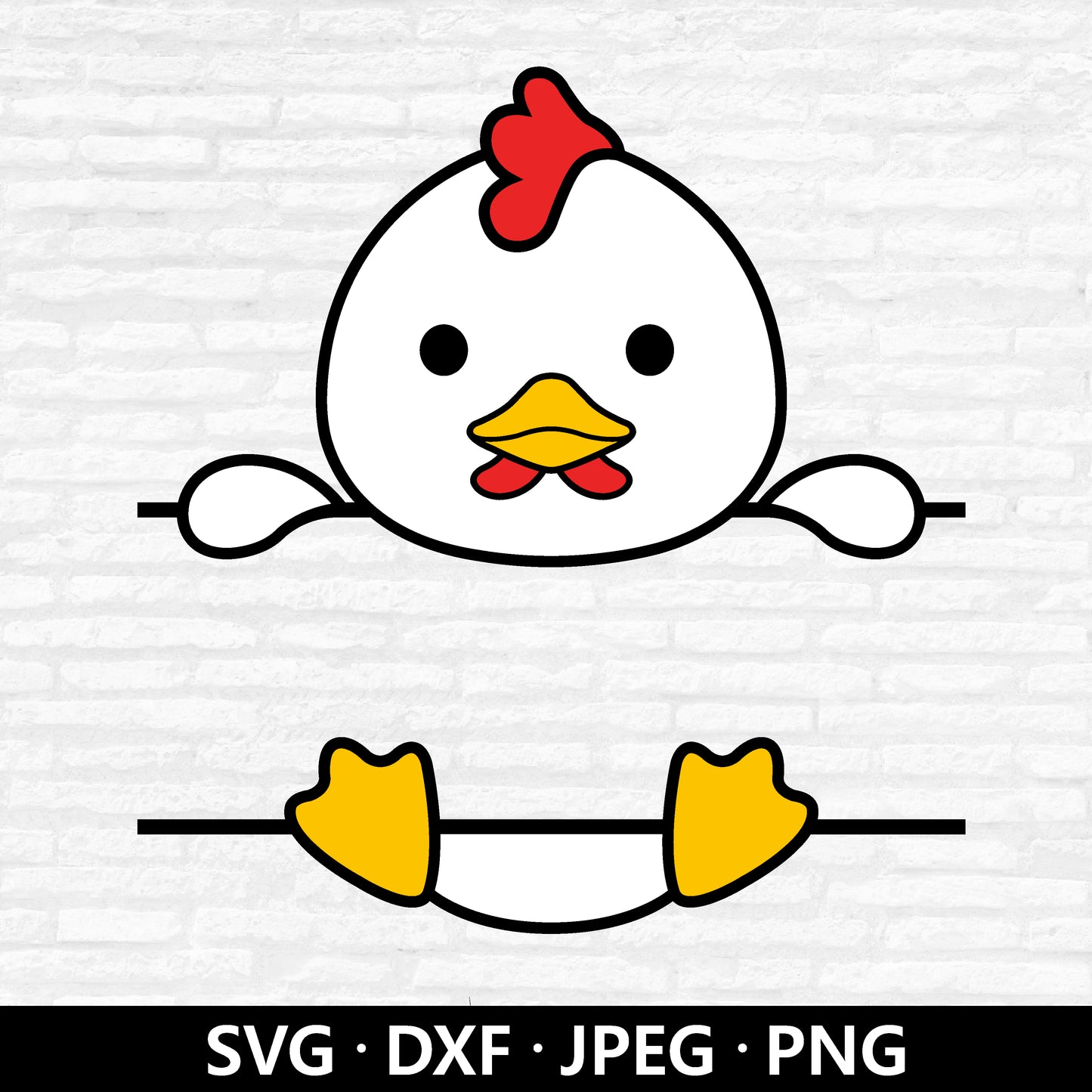 Chicken Monogram SVG, Chicken SVG, Hen svg, Chicken Clipart, Farmhouse svg, Rooster Svg, Farm Animal Name Frame Cut files Digital Download