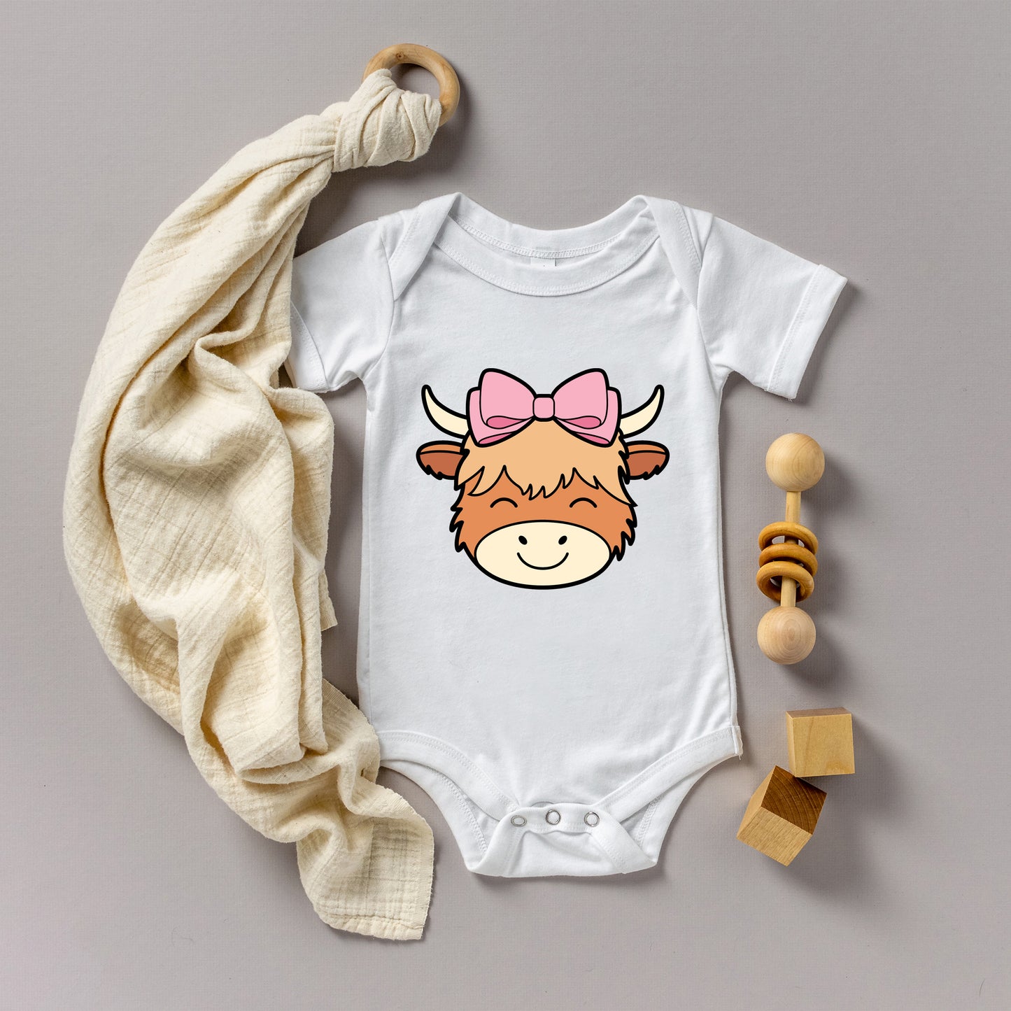 Coquette Highland Cow (Digital Download)