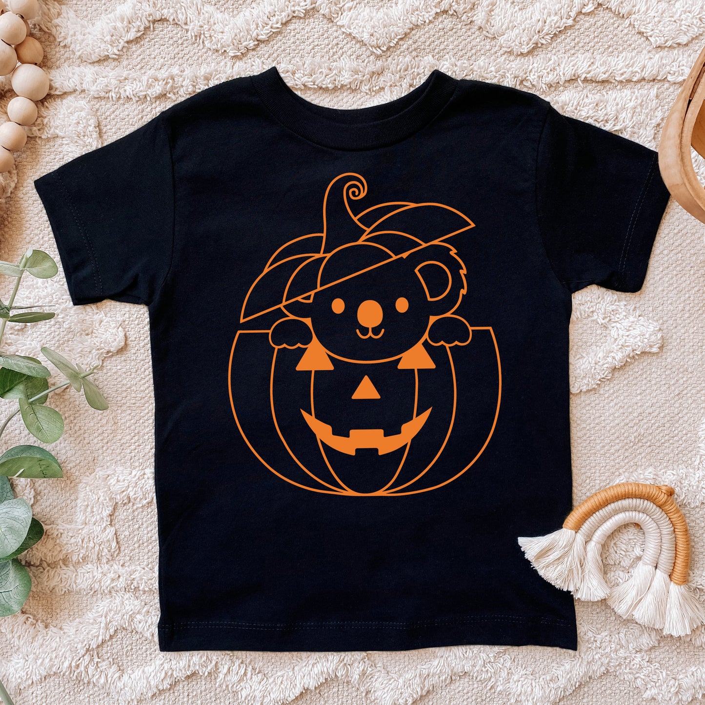 Halloween Koala Outline SVG, Pumpkin SVG, Cute koala Clipart, Halloween shirt Svg, Halloween Pumpkin Cutting files Digital download