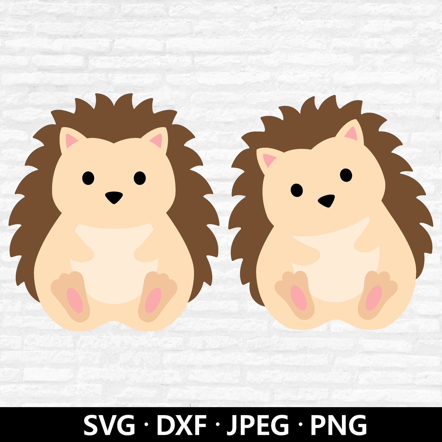 Hedgehog SVG, Cute Hedgehog Vector, Woodland Animals SVG, Cute Hedgehog Clipart, Baby shower shirt SVG, Hedgehog Cut Files Digital Download