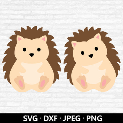 Hedgehog SVG, Cute Hedgehog Vector, Woodland Animals SVG, Cute Hedgehog Clipart, Baby shower shirt SVG, Hedgehog Cut Files Digital Download