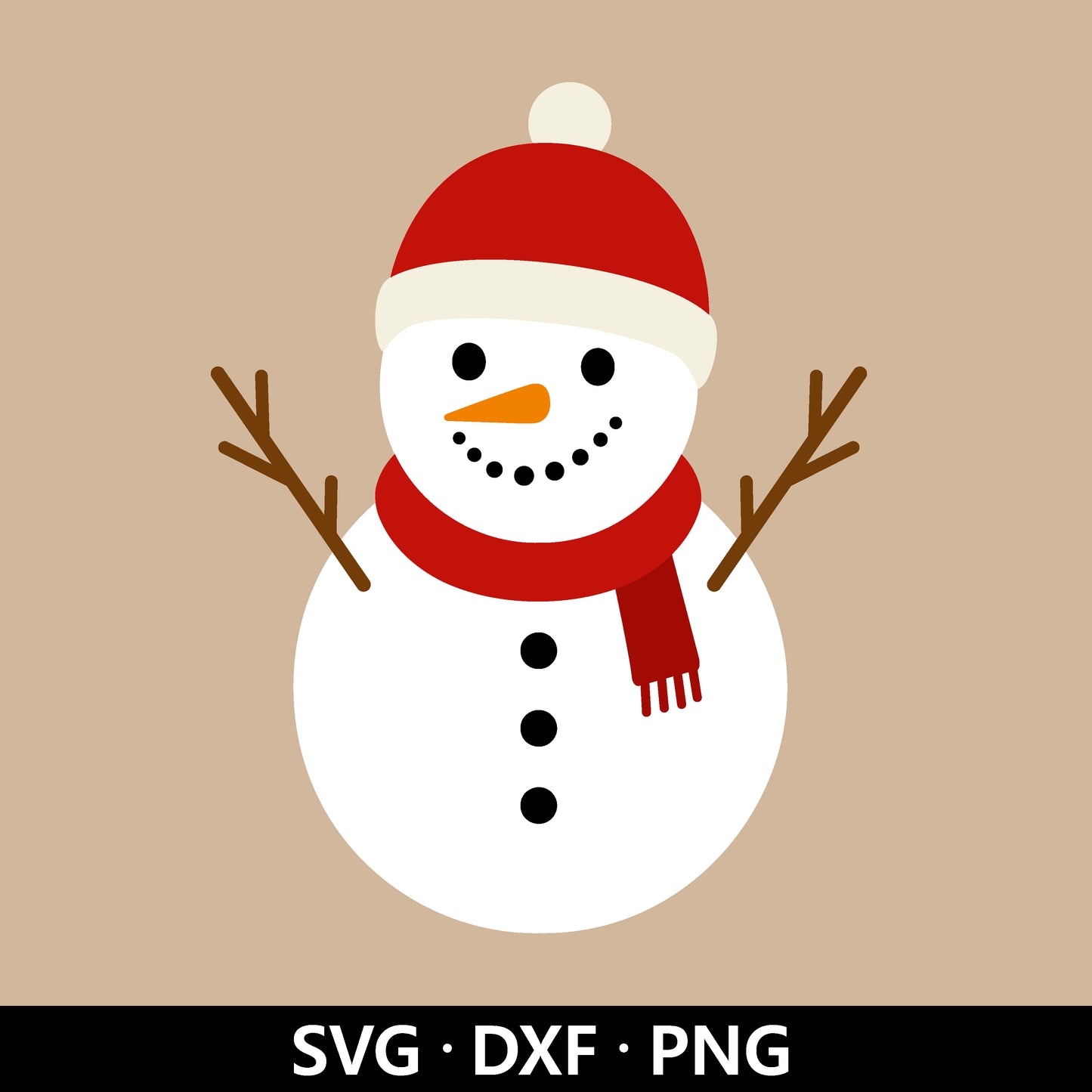 Snowman Svg, Christmas Ornaments Vector, Christmas Clip Art, Winter Snowman PNG file, Xmas Holiday Snowman Cut Files Digital Download