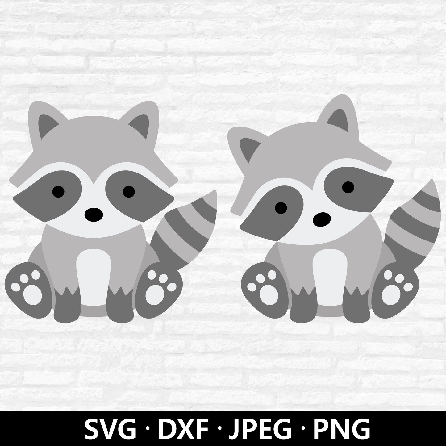 Baby Raccoon SVG, Woodland Animals Svg, Cute Raccoon SVG, Raccoon Vector, Raccoon layered file, Cute Animals Cut files Digital Download