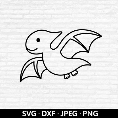 Pteranodon Outline (Digital Download)