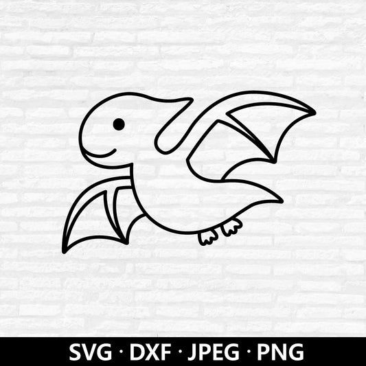 Pteranodon Outline (Digital Download)