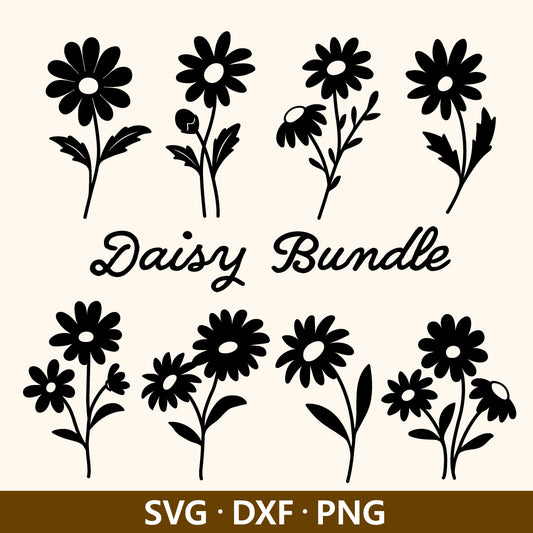 Daisy Flower Bundle (Digital Download)