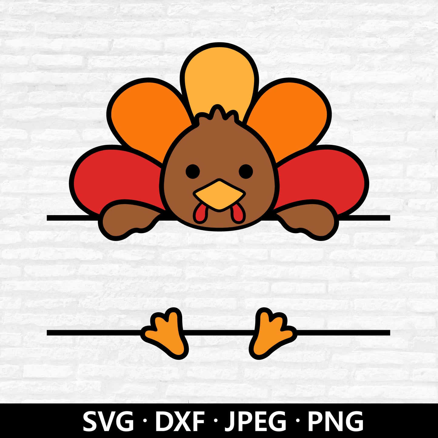 Turkey Monogram (Digital Download)