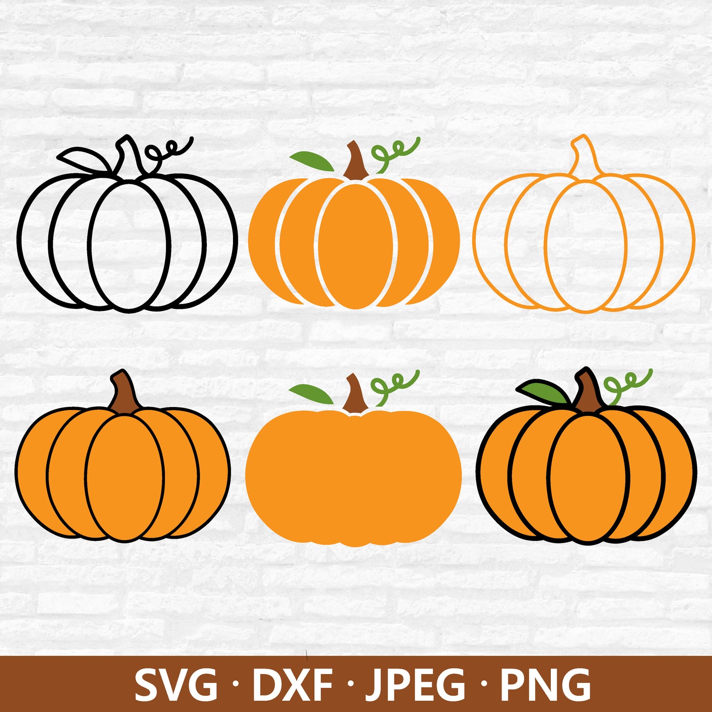 Pumpkin SVG, Pumpkin Bundle Svg, Fall Svg, Halloween svg, Autumn Pumpkin Clipart, Thanksgiving Pumpkins Cutting Files Digital Download